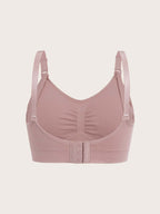 3pcs Maternity Simple Solid Comfort Nursing Bras