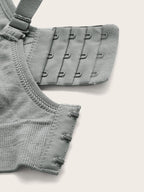 3pcs Maternity Simple Solid Comfort Nursing Bras