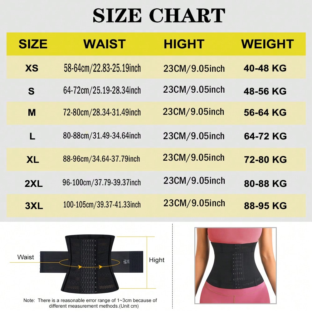 1pc Wrap Waist Trainer Double Belt Body Shaper Corset Shapewear Slimming Sheath Woman Flat Tightens Belly Sheath Waist Trainer Body Shaper