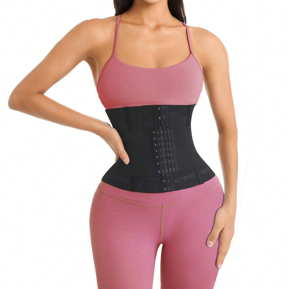 Double Belt Waist Cincher Trainer Slimming Body Shaper Corset Adjustable Shapewear Flat Belly