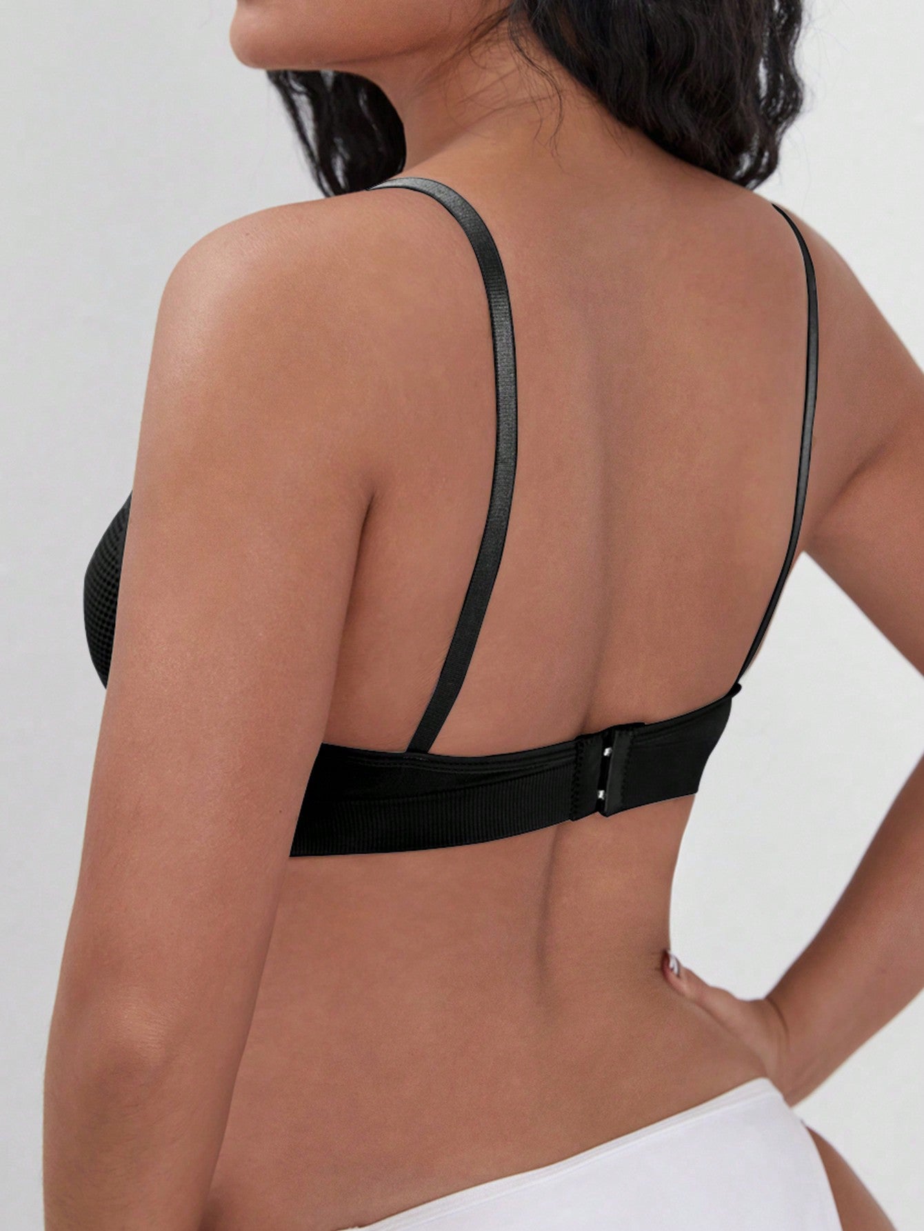 6pcs/Pack Multicolor Wireless Bras For Women With Adjustable Straps, Comfortable Seamless Brassiere Without Padding Or Underwire