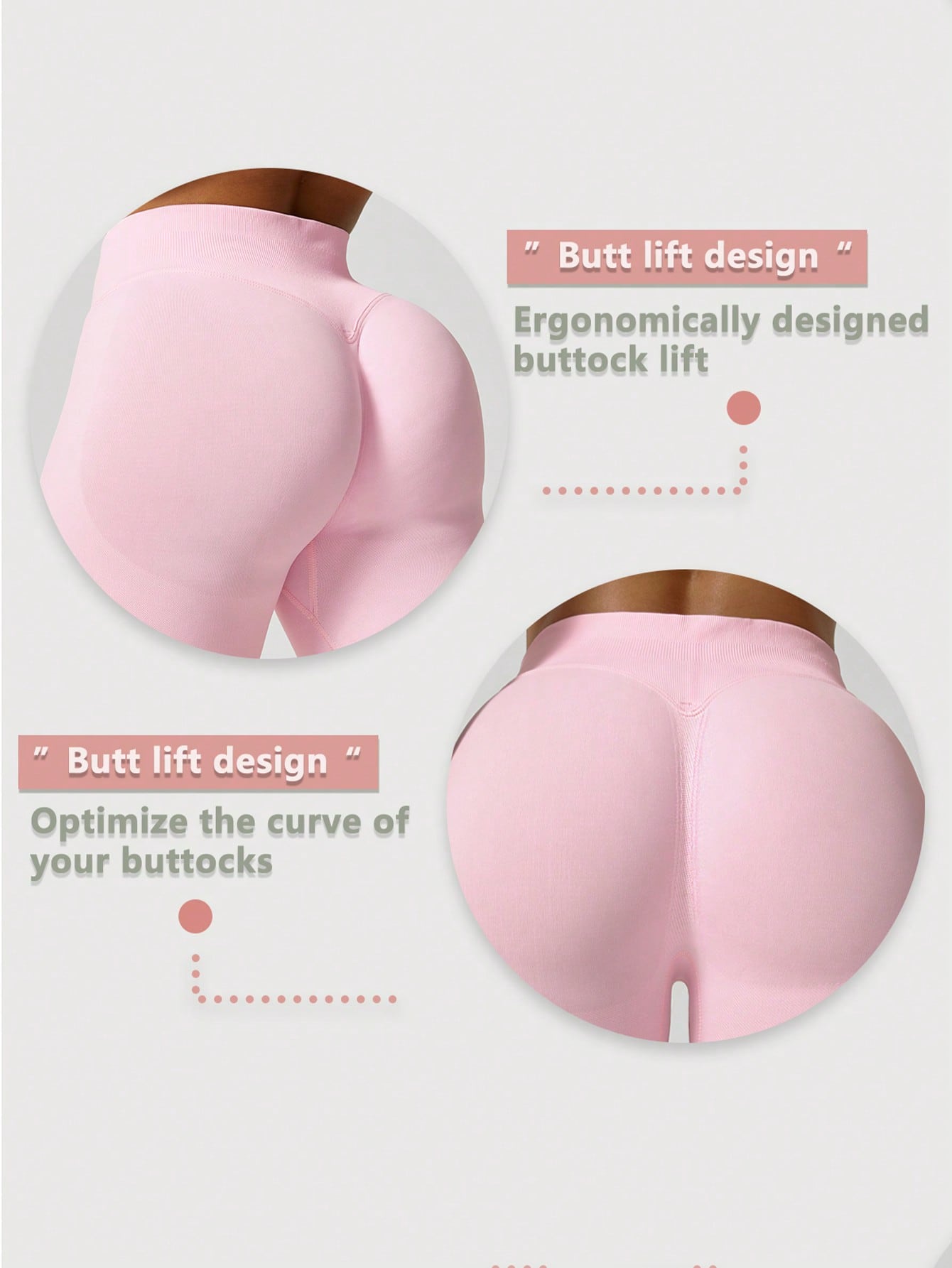 1pc Women's Solid Color Short Fitted Tight Workout Shorts