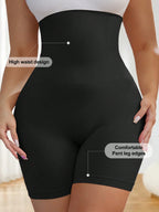 Plus Size High Waist Shaping Panties Seamless Tummy Control Panties Waist Trainer Body Shaper Slimming Sheath Woman Flat Belly Hip Butt Lifter Briefs Panty Shorts Women Underwear Girdle Shapewear