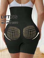 Plus Size High Waist Shaping Panties Seamless Tummy Control Panties Waist Trainer Body Shaper Slimming Sheath Woman Flat Belly Hip Butt Lifter Briefs Panty Shorts Women Underwear Girdle Shapewear