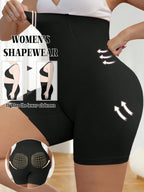 Plus Size High Waist Shaping Panties Seamless Tummy Control Panties Waist Trainer Body Shaper Slimming Sheath Woman Flat Belly Hip Butt Lifter Briefs Panty Shorts Women Underwear Girdle Shapewear