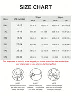 1pc Women High Waist Slimming Shapewear, Smooth Seamless Waist & Abdomen Control Bodysuit For Plus Size